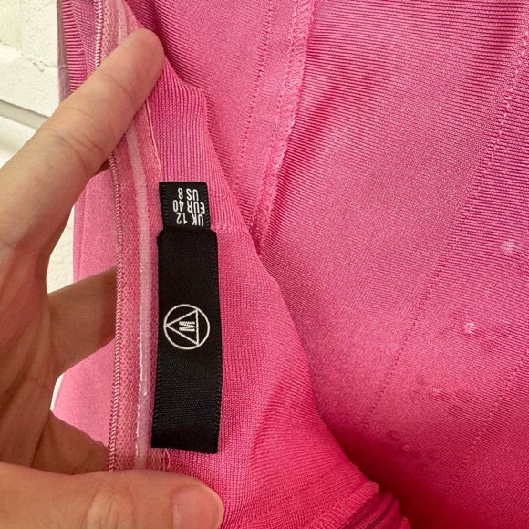 Missguided Bodycon Bandage Dress in Pink size S - Picture 5 of 6